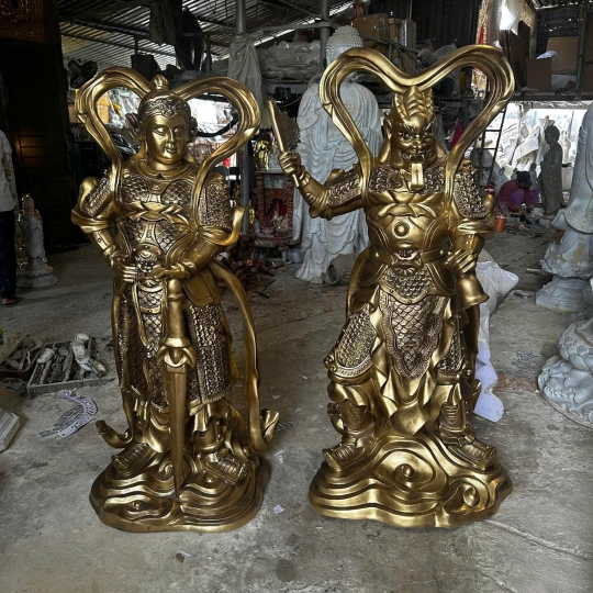 Bộ Tượng Phật Tiêu Diện Hộ Pháp