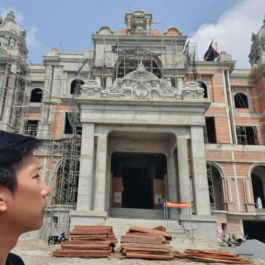 Đắp Vẽ Hoa Văn - Phù Điêu - Phào Chỉ Lâu Đài