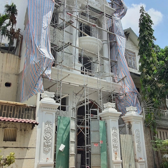 Đắp Vẽ Hoa Văn - Phù Điêu - Phào Chỉ Lâu Đài