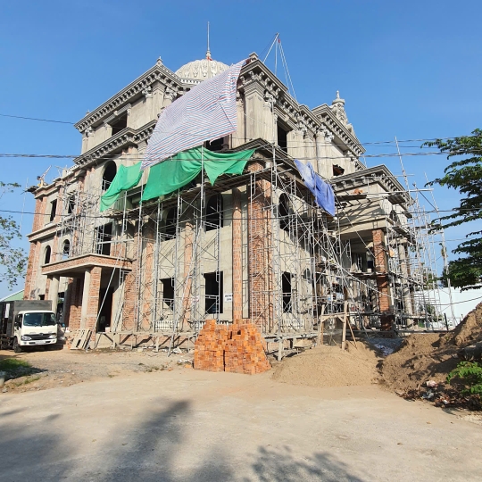 Đắp Vẽ Hoa Văn - Phù Điêu - Phào Chỉ Lâu Đài