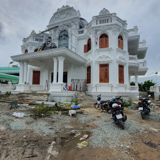 Đắp Vẽ Hoa Văn - Phù Điêu - Phào Chỉ Lâu Đài