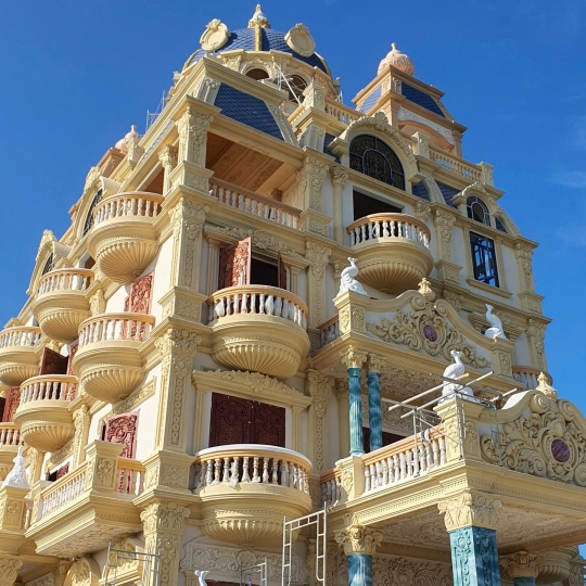 Đắp Vẽ Hoa Văn - Phù Điêu - Phào Chỉ Biệt Thự