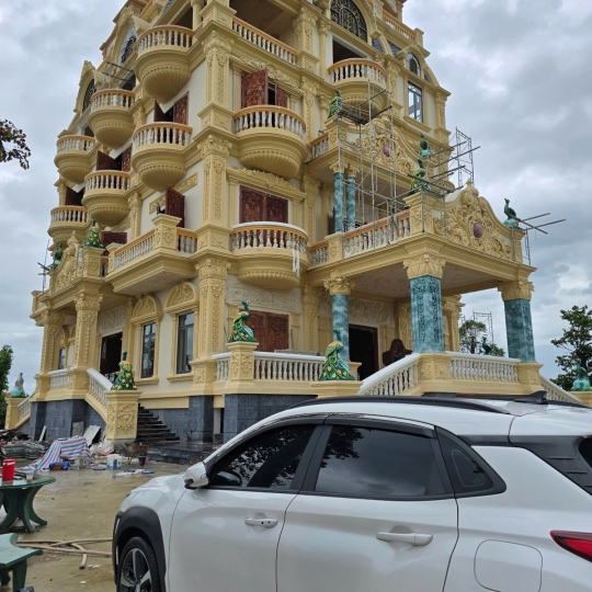 Đắp Vẽ Hoa Văn - Phù Điêu - Phào Chỉ Biệt Thự