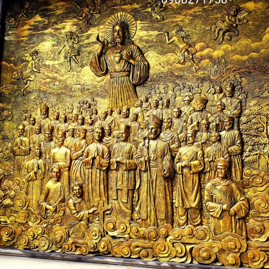 Phù Điêu 118 Thánh Tử Đạo