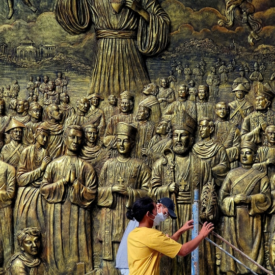 Phù Điêu 118 Thánh Tử Đạo