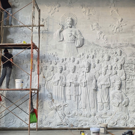 Phù Điêu 118 Thánh Tử Đạo