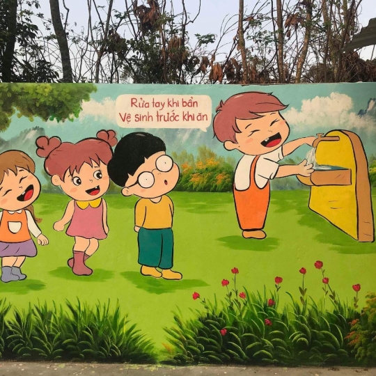 Rửa Tay Sạch Trước Khi Ăn