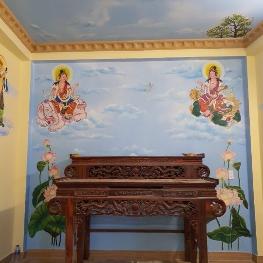 Tranh Phòng Thờ Phật Giáo