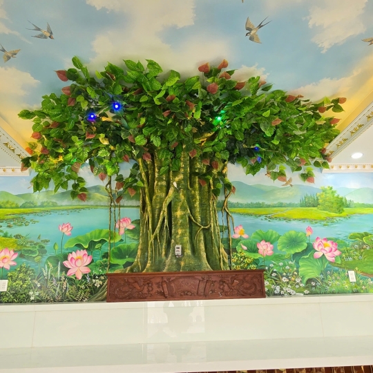 Tranh Phù Điêu Cây Bồ Đề
