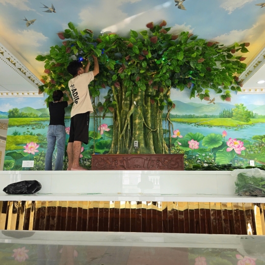Tranh Phù Điêu Cây Bồ Đề