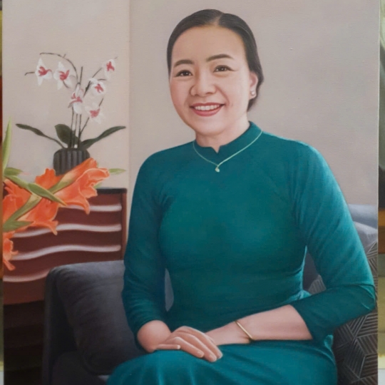 Tranh Sơn Dầu Chân Dung Theo Yêu Cầu