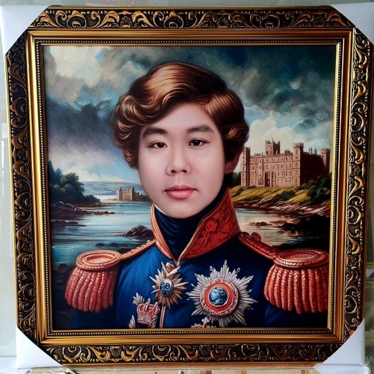 Tranh Sơn Dầu Chân Dung Theo Yêu Cầu