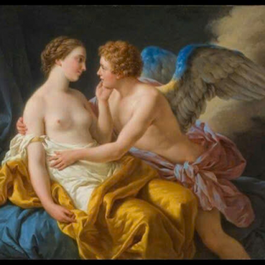 Tranh Sơn Dầu Cupid Và Psyche