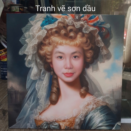 Tranh Sơn Dầu Vẽ Chân Dung