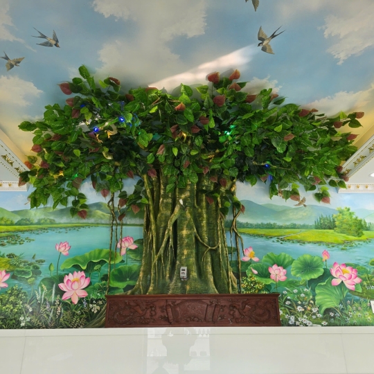 Tranh Tường 3D Cây Bồ Đề