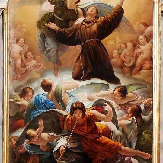 Tranh Vẽ Nhà Thờ Thánh Antôn thành Padua