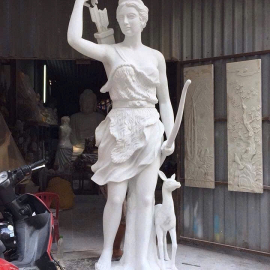 Tượng Nghệ Thuật Nữ Thần Săn Bắn Artemis