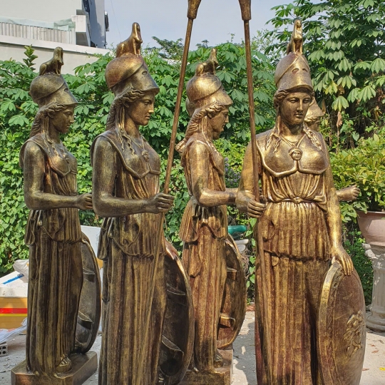 Tượng Nghệ Thuật Trang Trí Chiến Binh La Mã