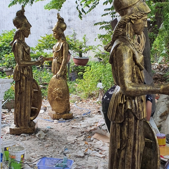 Tượng Nghệ Thuật Trang Trí Chiến Binh La Mã