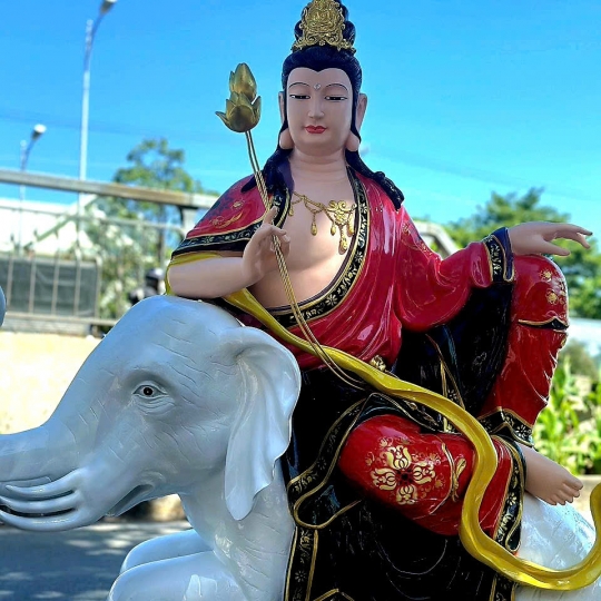 Tượng Phật Văn Thù Phổ Hiền Bồ Tát