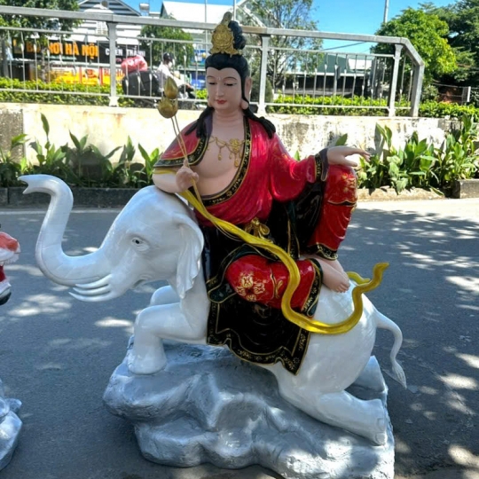 Tượng Phật Văn Thù Phổ Hiền Bồ Tát