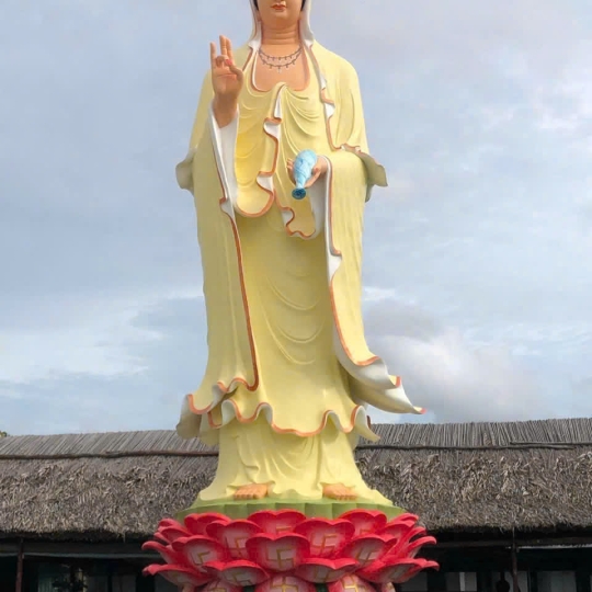 ​​​​​​​Tượng Quan Âm Bồ Tát Bằng Xi Măng Ngoài Trời | Mỹ Thuật Đào Nguyên