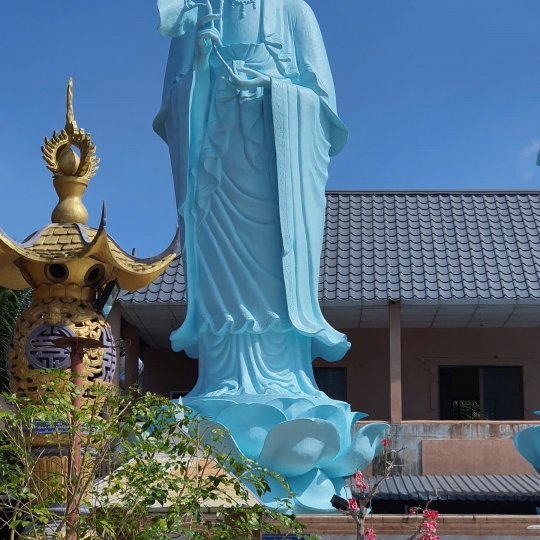 Tượng Tây Phương Tam Thánh Phật