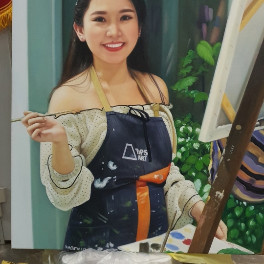 Vẽ Tranh Chân Dung Theo Yêu Cầu Tại Tphcm 