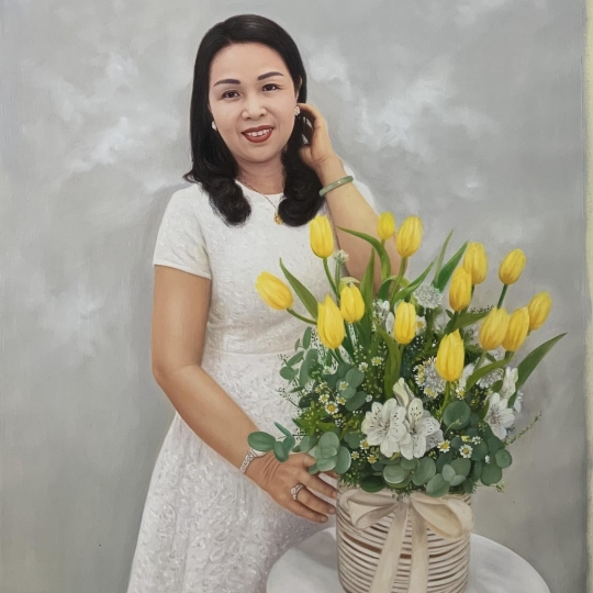 Vẽ Tranh Chân Dung Theo Yêu Cầu 