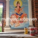 Bỏ túi ngay dịch vụ chuyên vẽ tranh tường Phật giáo ấn tượng