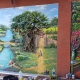 Địa chỉ chuyên đắp tranh phù điêu xi măng đẹp, ấn tượng