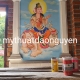 Ý nghĩa đặc biệt của tranh tường Phật giáo tại chùa?