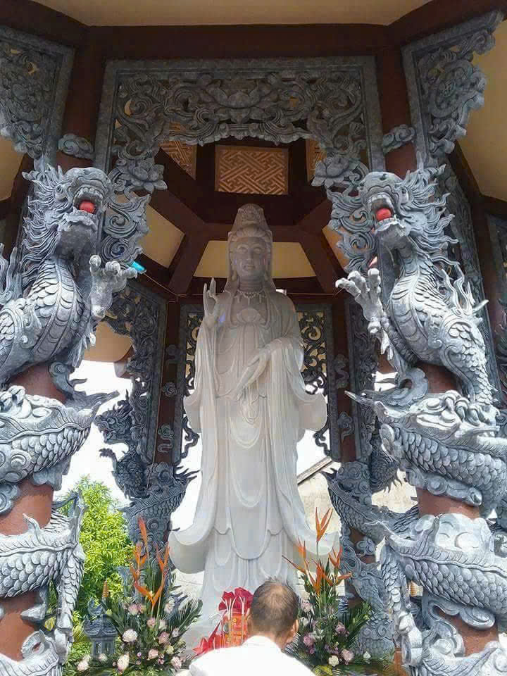 điêu khắc hoa văn đình chùa