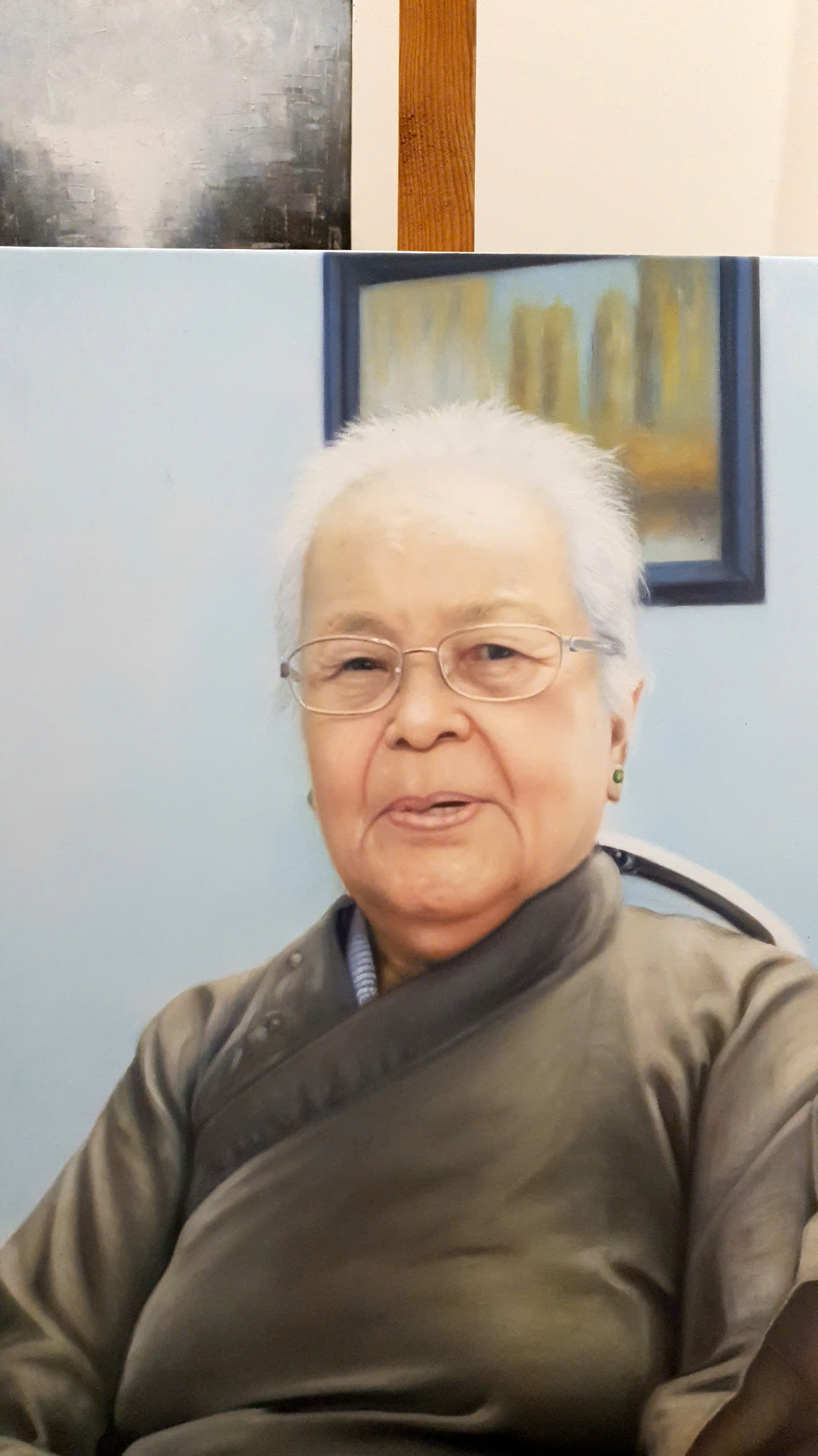tranh sơn dầu chân dung