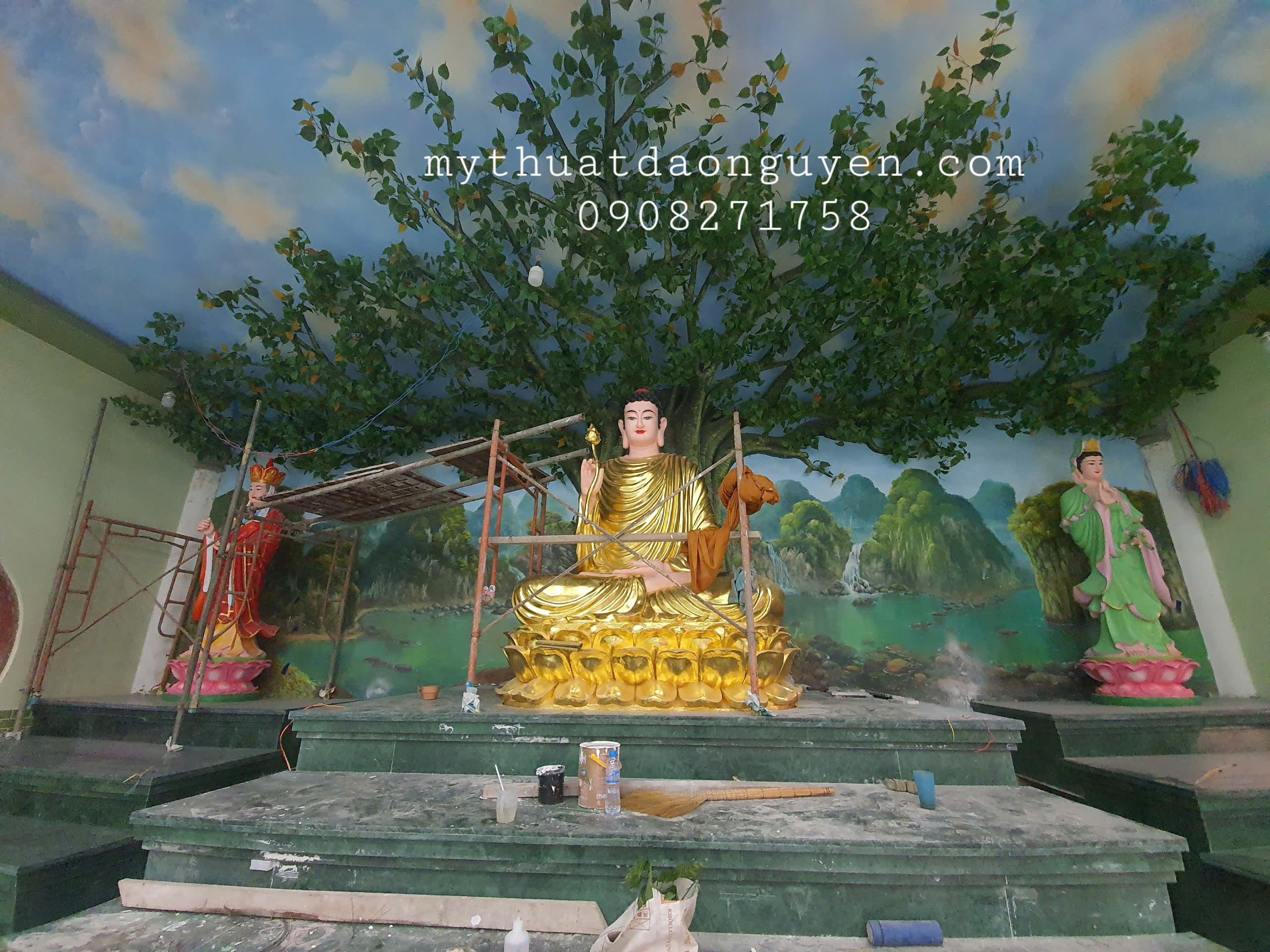 điêu khắc tượng xi măng