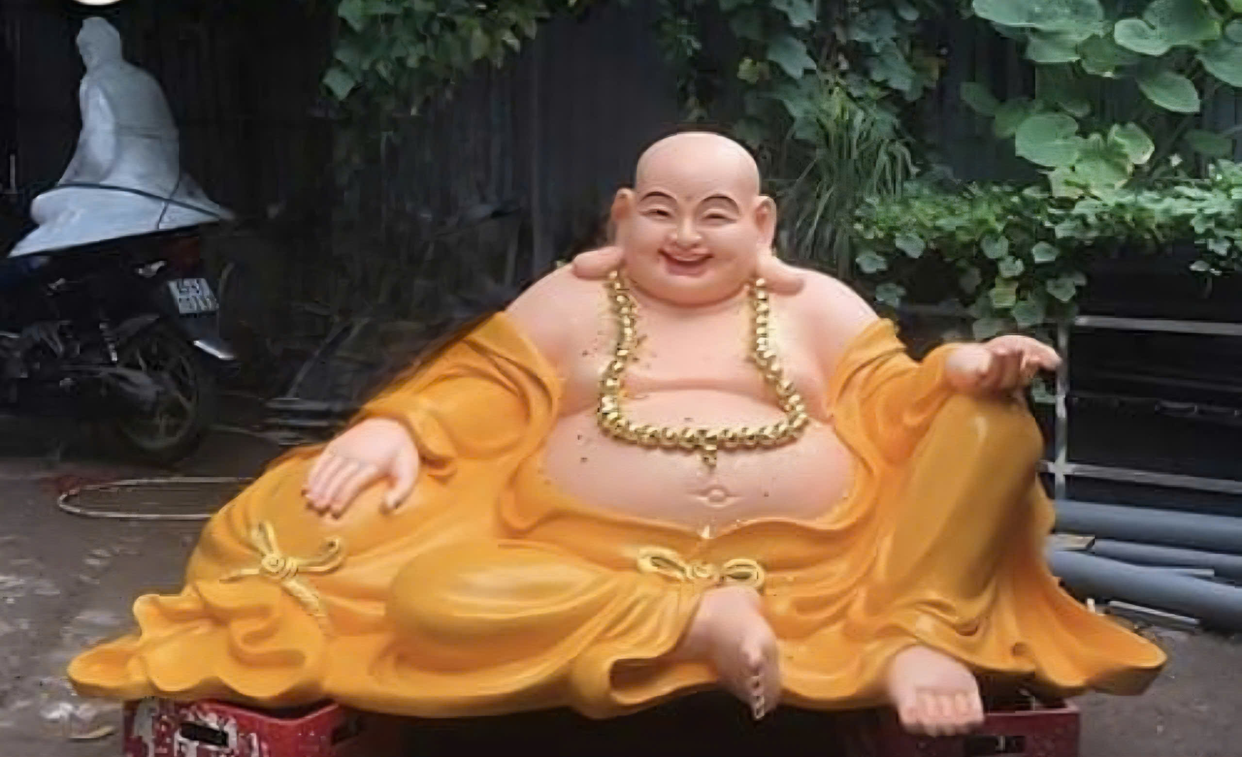 tượng phật xi măng