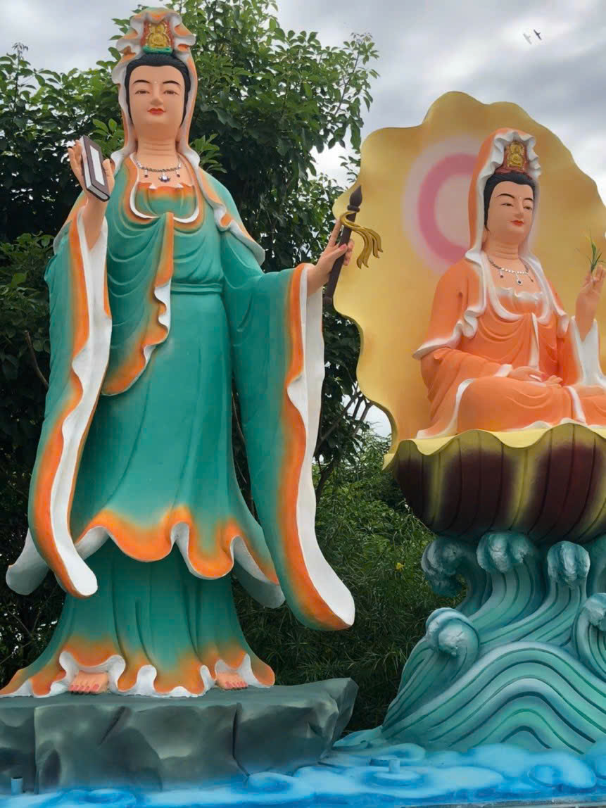 tượng xi măng