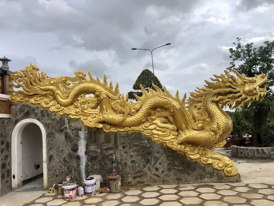 tượng xi măng