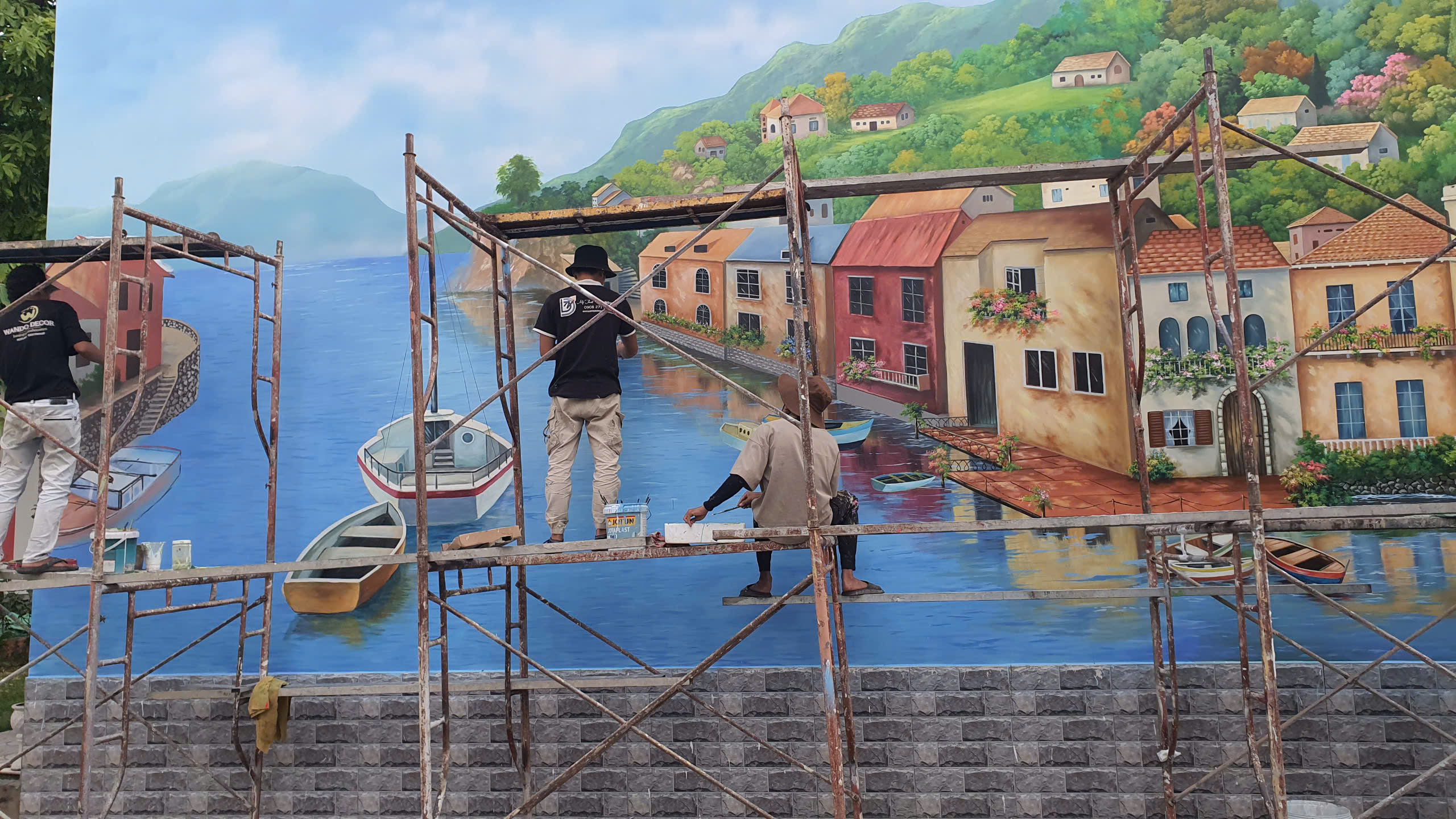 vẽ tranh 3d theo yêu cầu