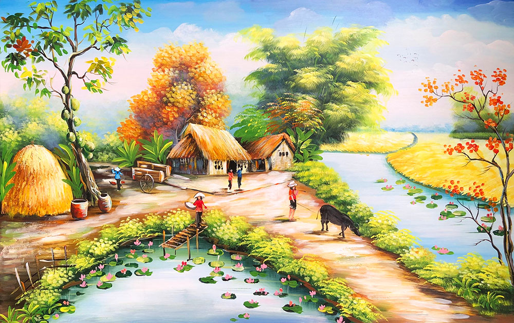 day-ve-tranh-phong-canh