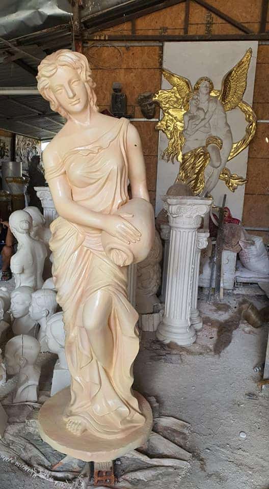 Điêu khắc tượng cổ điển bằng xi măng