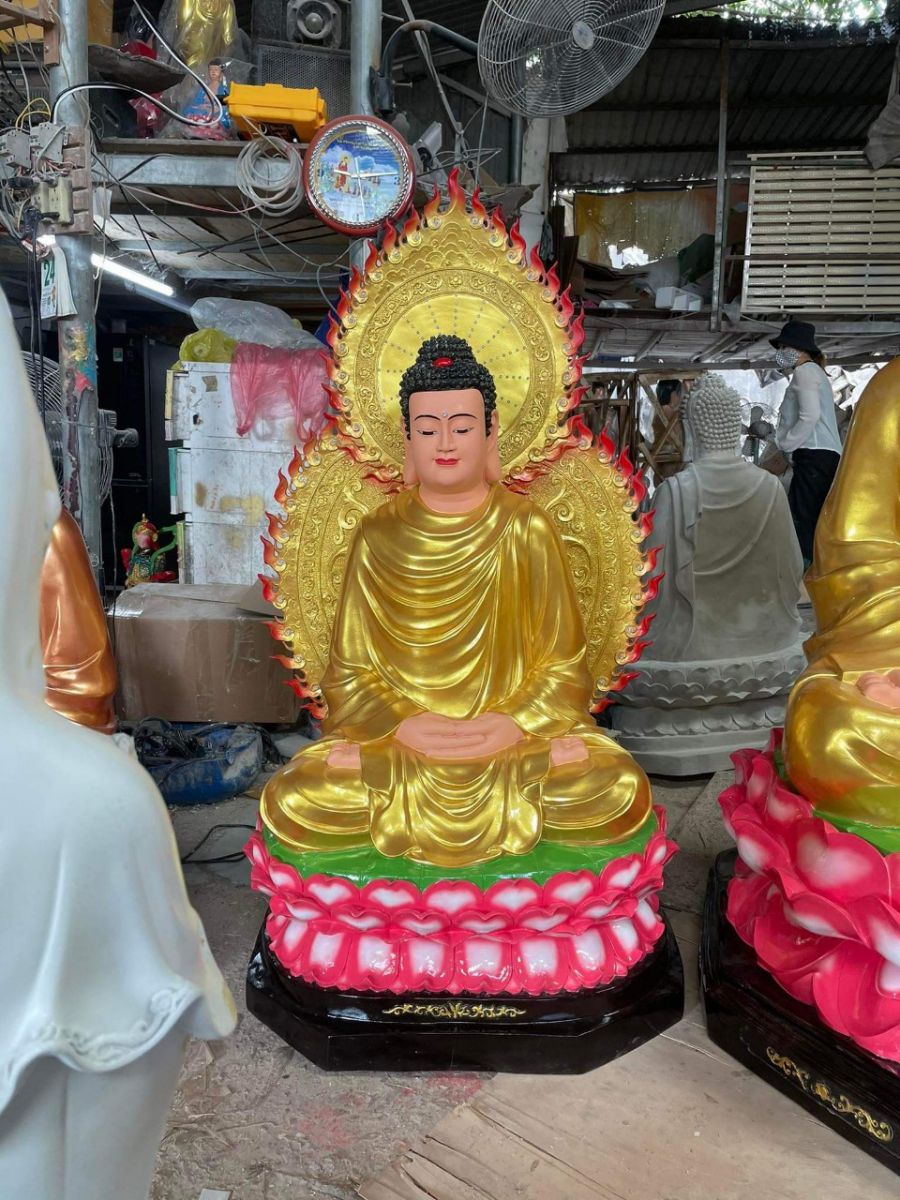 Điêu khắc tượng Phật composite