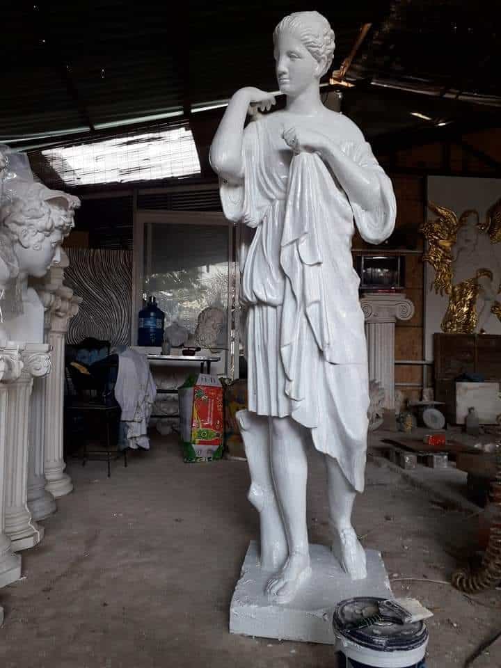 Điêu khắc tượng xi măng tại Phan Thiết