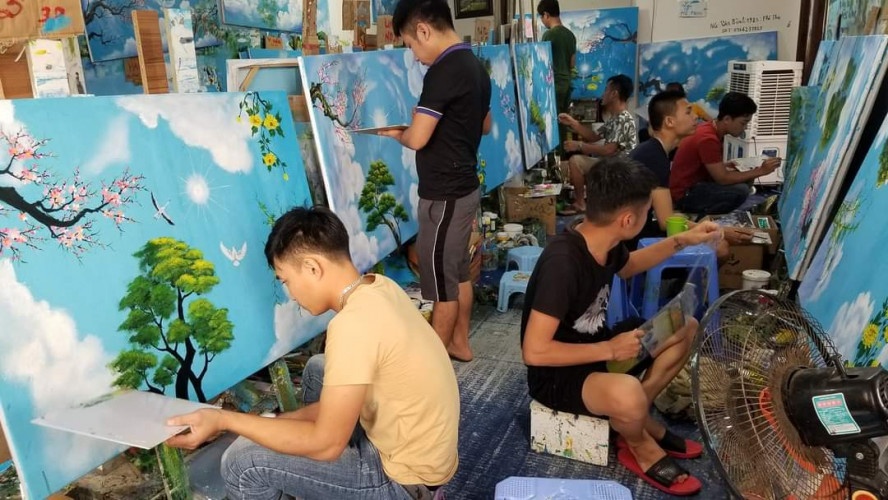 Học vẽ tranh tường 3d ở tại Hà Nội dạy từ cơ bản đến nâng cao  Học vẽ  tranh tường 3d dạy vẽ phong cảnh online cơ bản tại Hà Nội