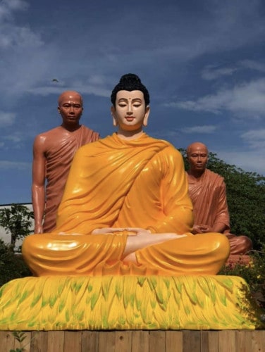 tượng Phật xi măng chất lượng