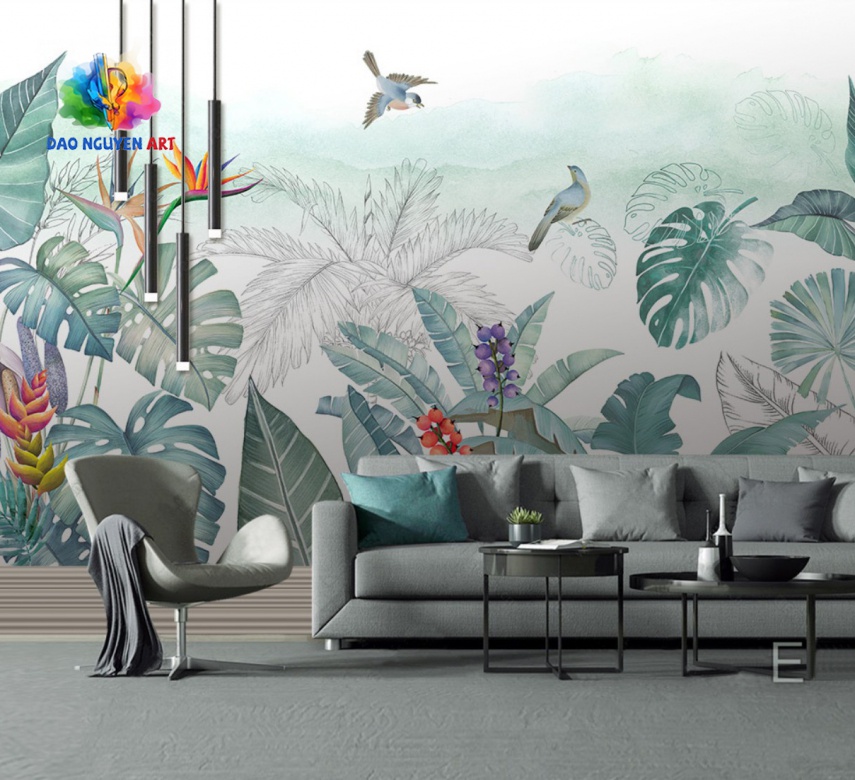 8 lí do khiến bạn không thể bỏ qua tranh vẽ tường