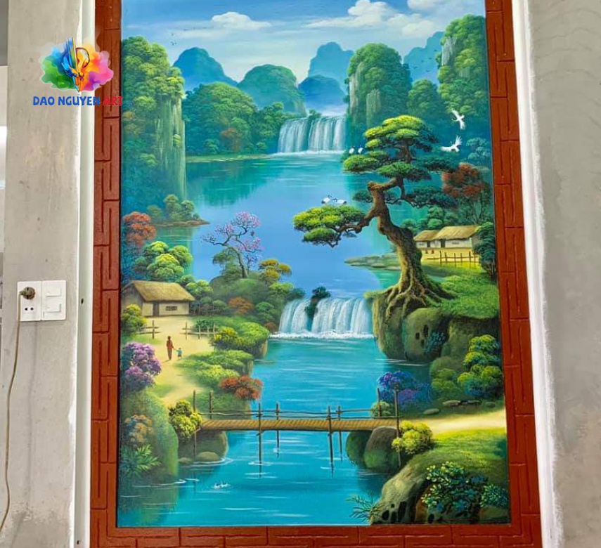 Làm thế nào để có một bức tranh tường đẹp