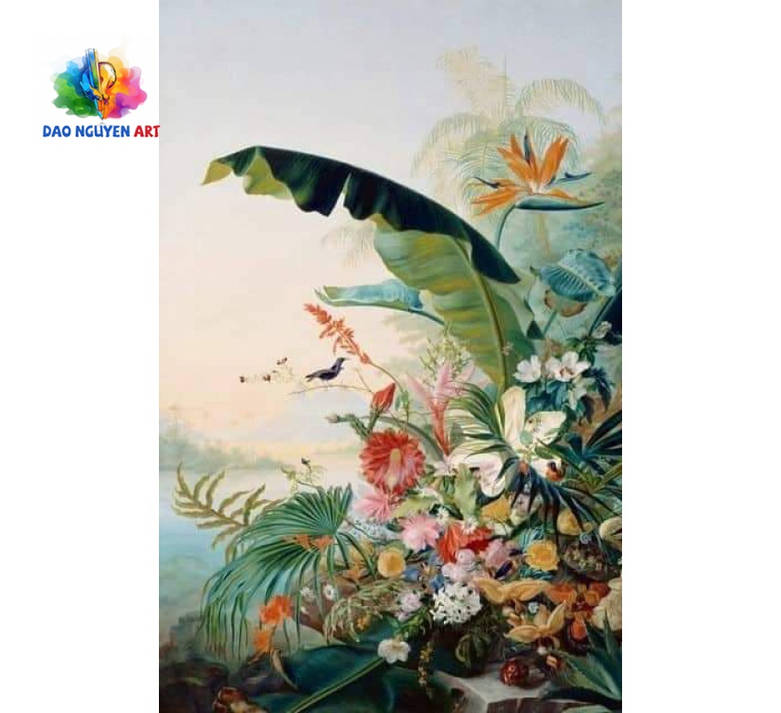 Những lưu ý khi vẽ tranh tường trang trí phòng khách