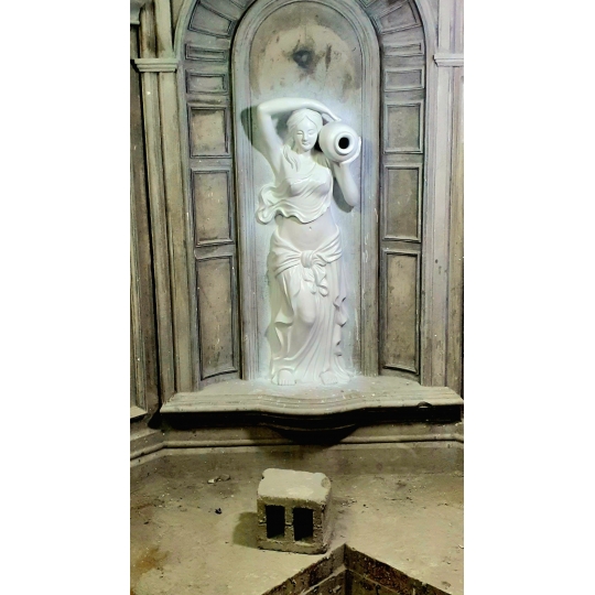 Kỹ thuật đắp phù điêu xi măng đơn giản nhưng đẹp mắt