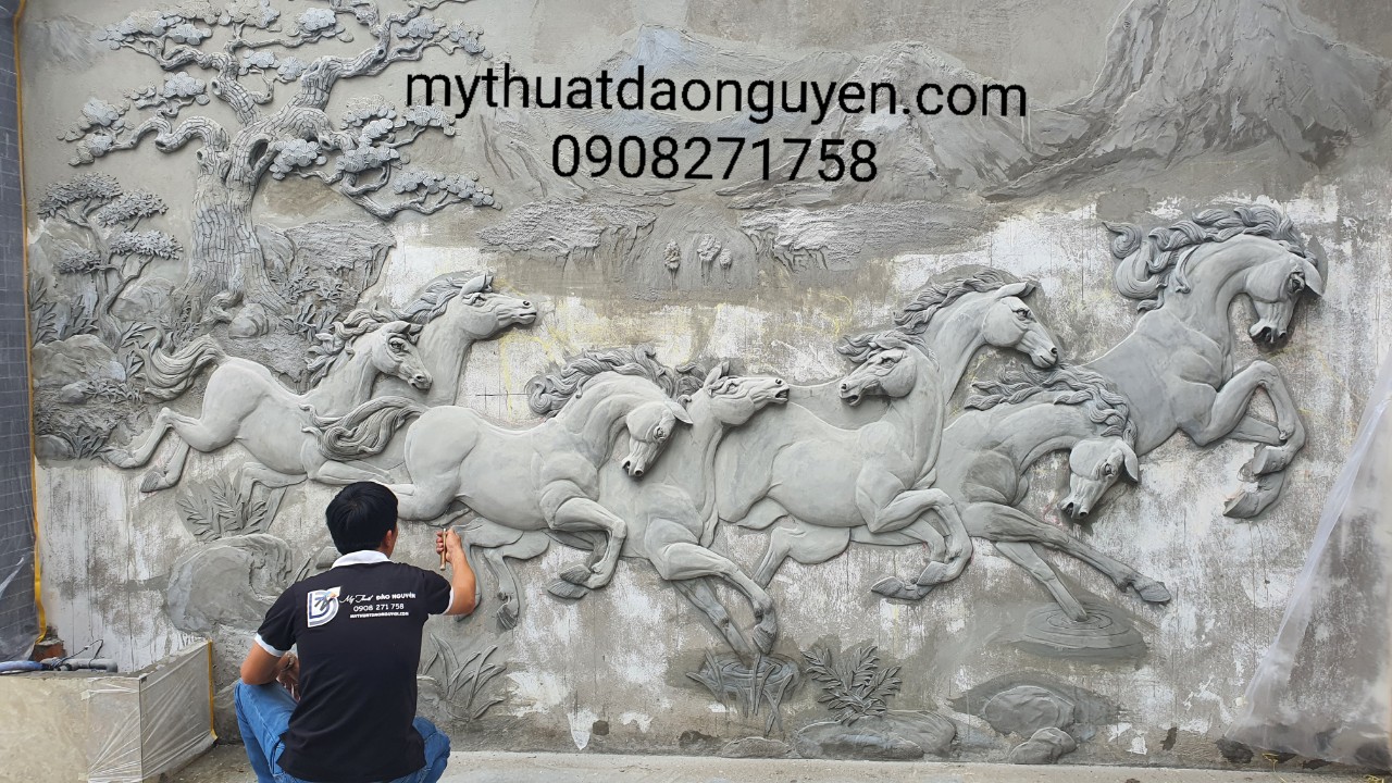 Tìm hiểu về những quy tắc phong thủy khi treo tranh phù điêu